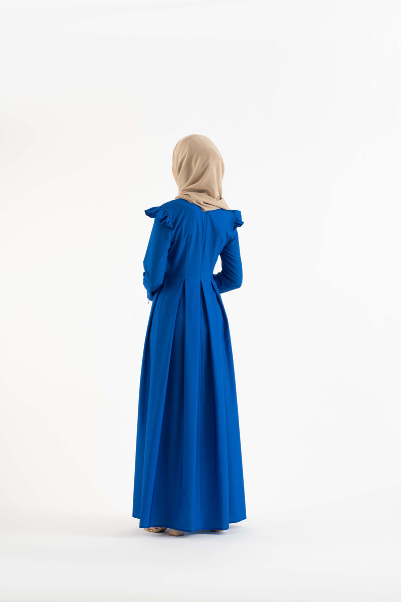 Viviana Blue Modest dress Modest Dresses, Abaya, Long Sleeve dress!