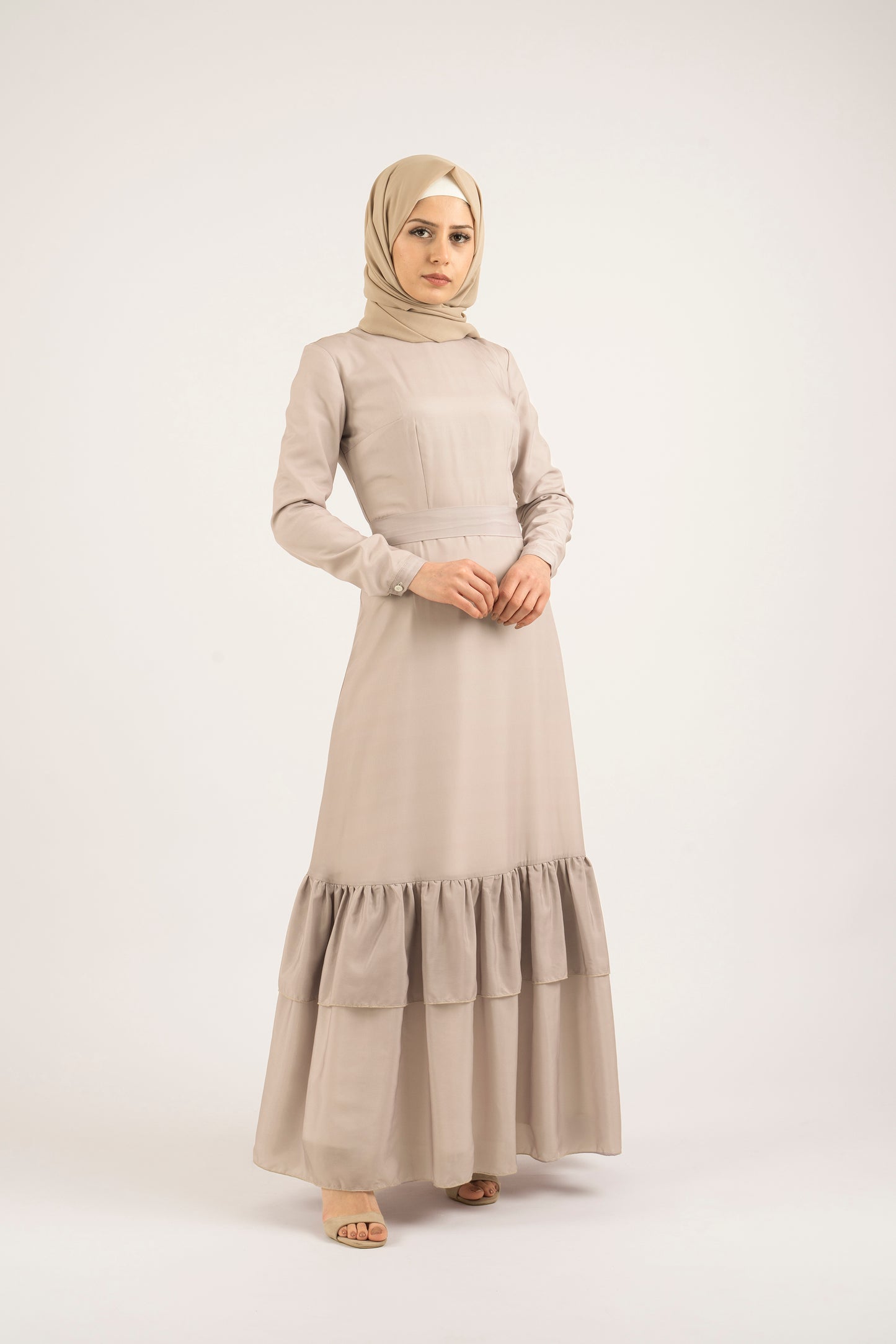 Waterfall Dress - Modest Dresses, Abaya, Long Sleeve dress!