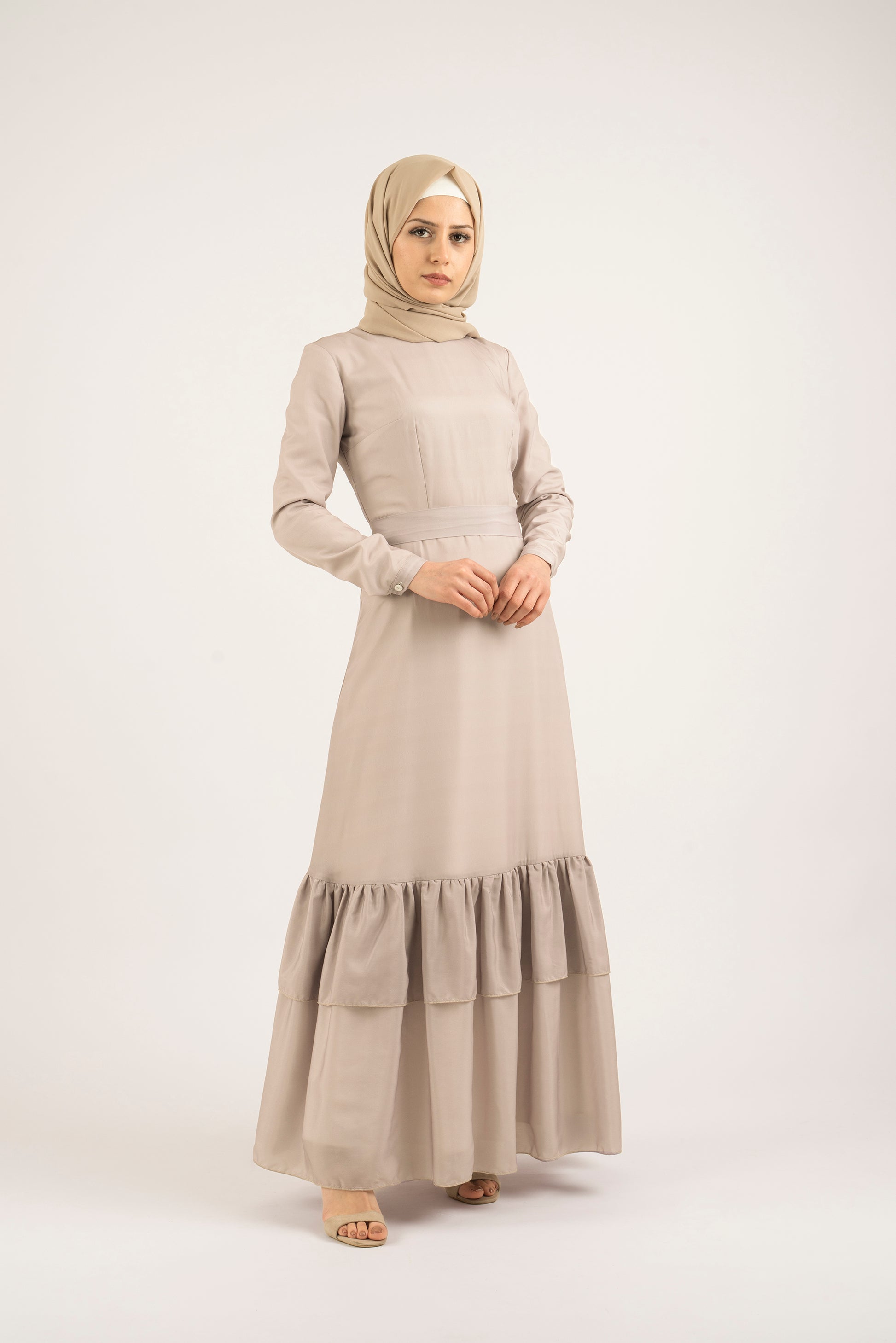 Waterfall Dress - Modest Dresses, Abaya, Long Sleeve dress!