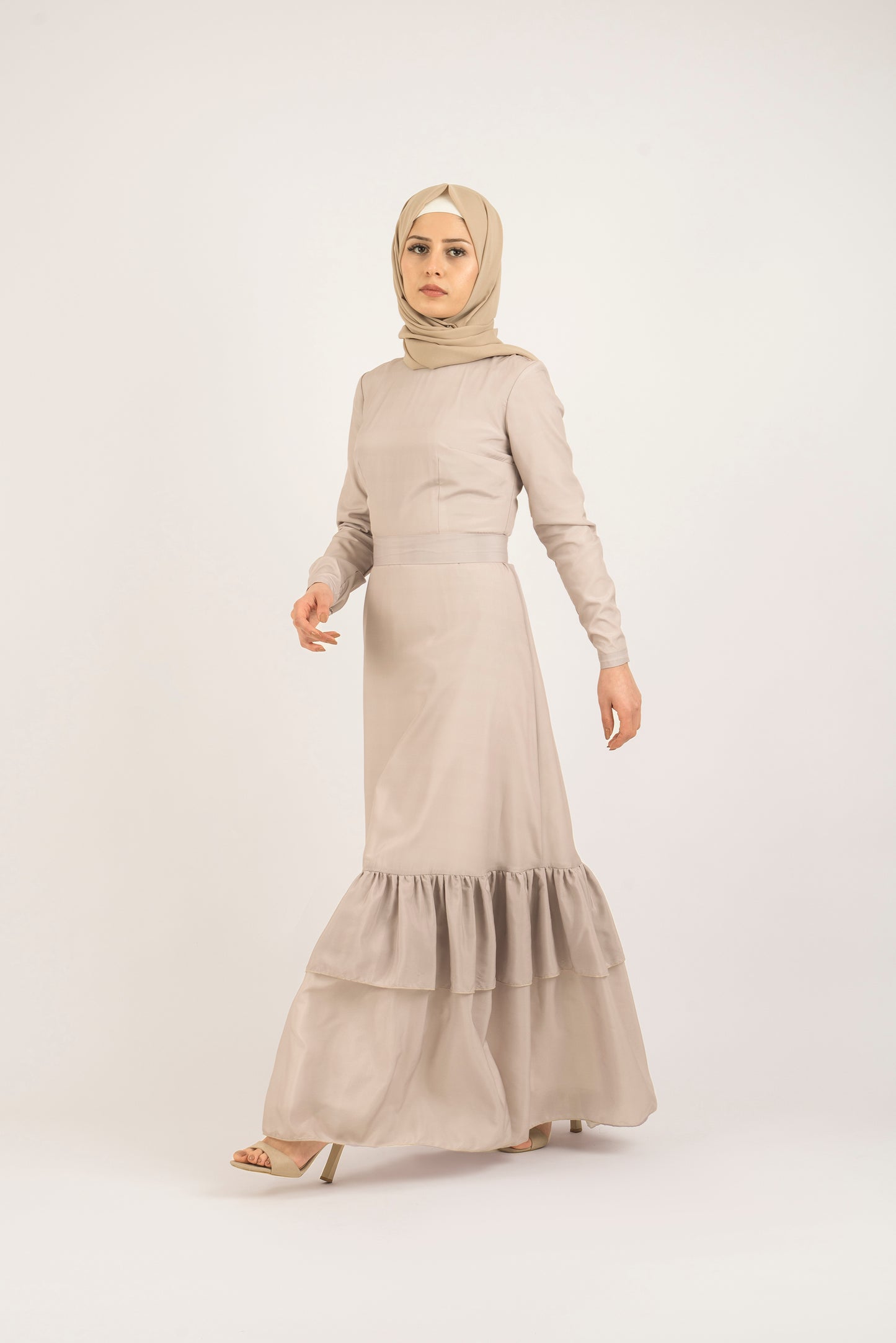 Waterfall Dress - Modest Dresses, Abaya, Long Sleeve dress!