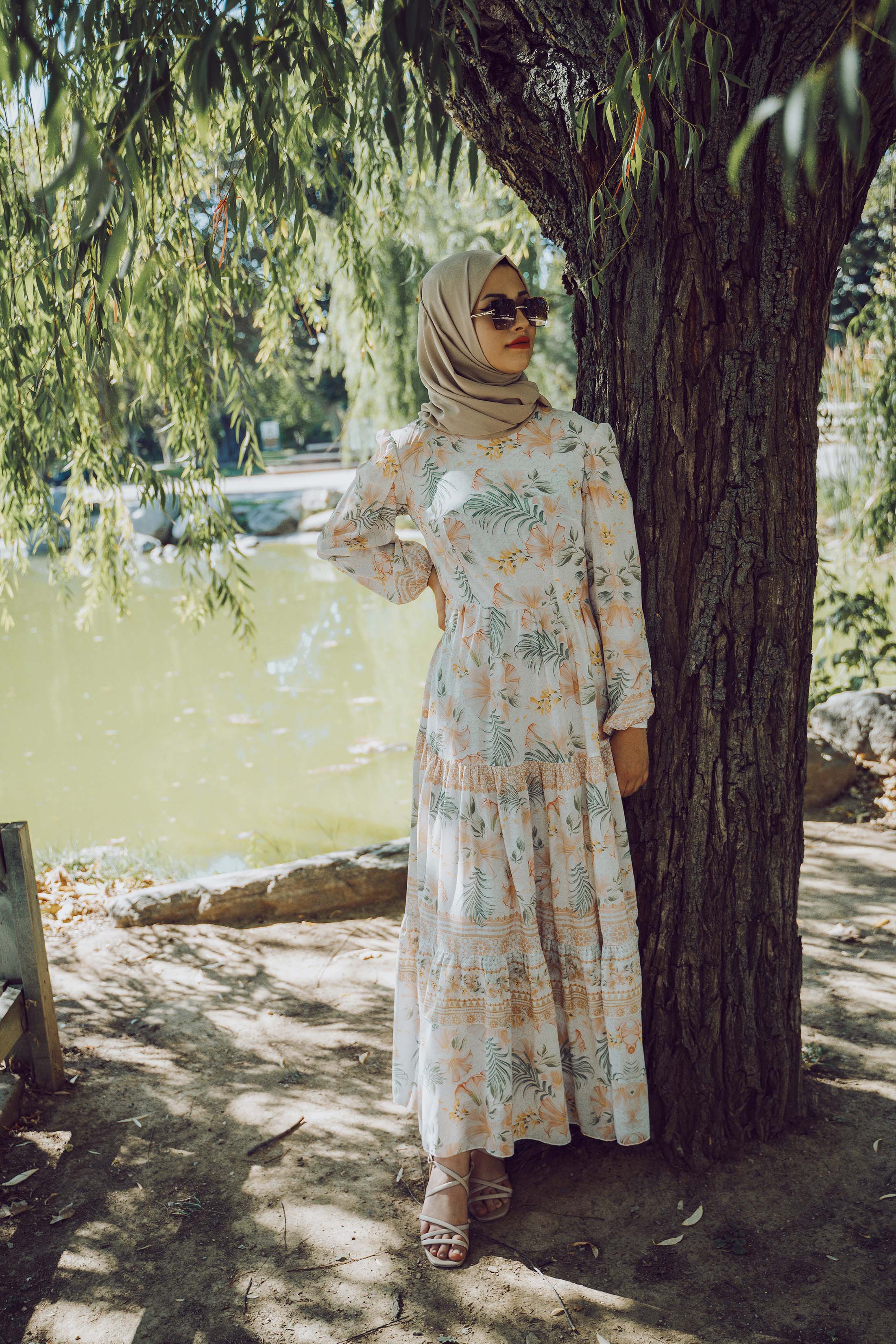 Botanic Dress - Modest Dresses, Abaya, Maxi, Long Sleeve Dress! US22 Botanic Dress - Modest Dresses, Abaya, Maxi, Long Sleeve Dress! US22