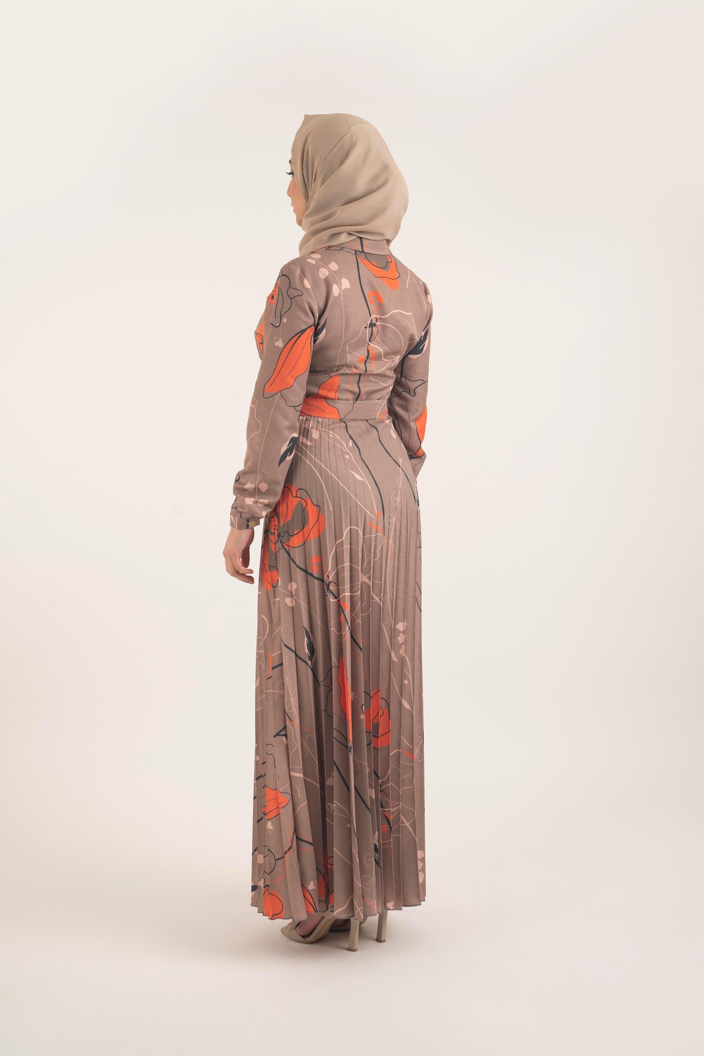 Brown Oak Dress - Modest Dresses, Abaya, Maxi, Long Sleeve dress!