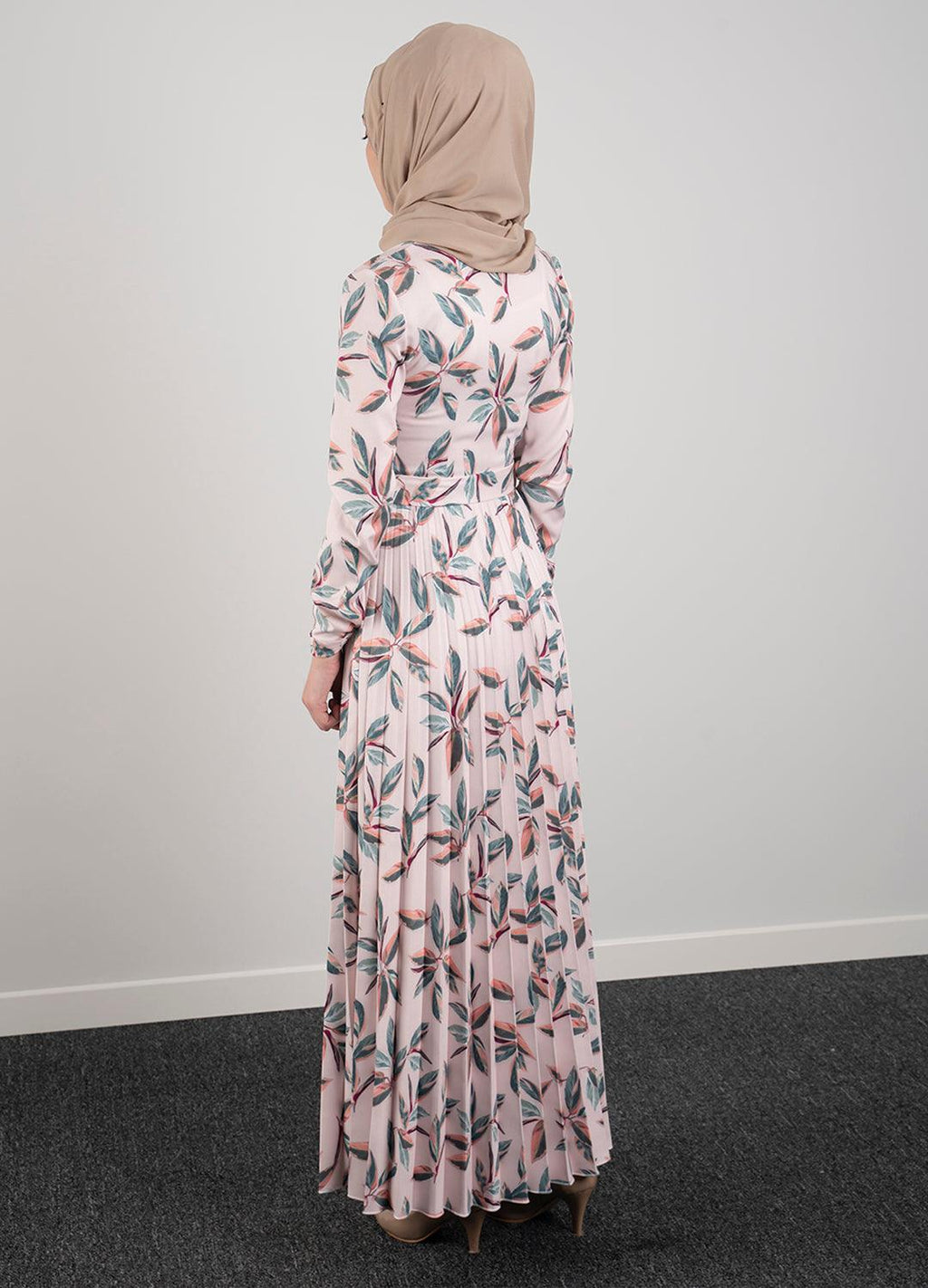 Multi-leaf dress - Modest Dresses, Abaya, Long Sleeve dress!