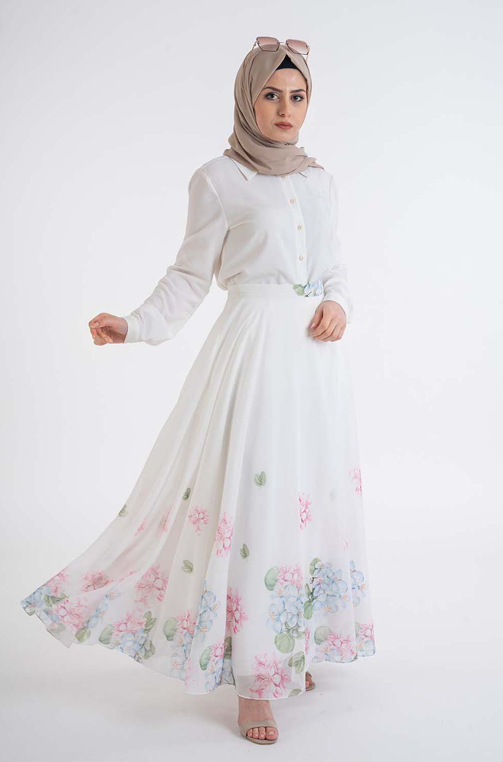 Ortanca Skirt - Modest Dresses, Abaya, Long Sleeve dress!