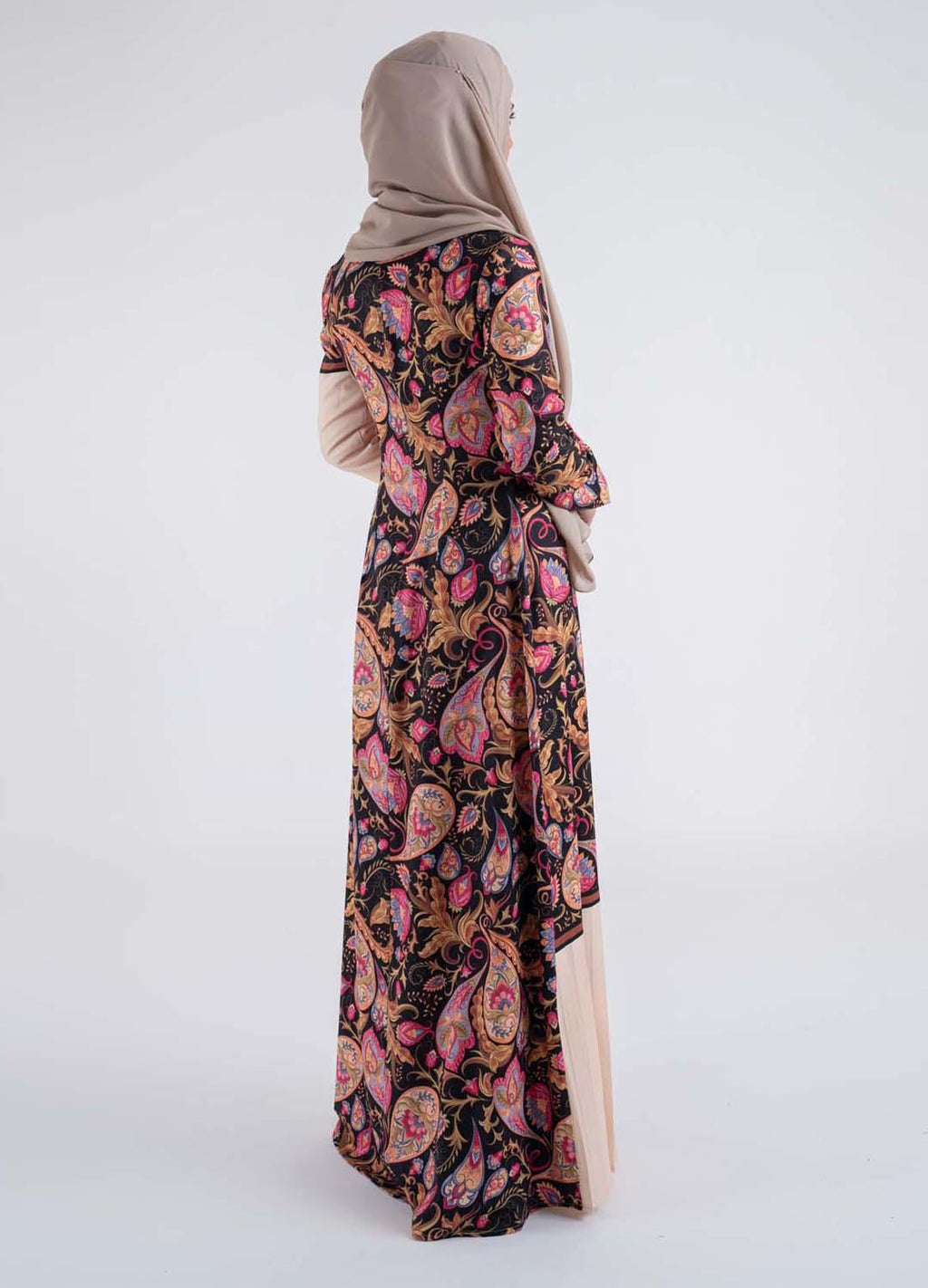 paisley Print dress - Modest Dresses, Abaya, Long Sleeve dress!
