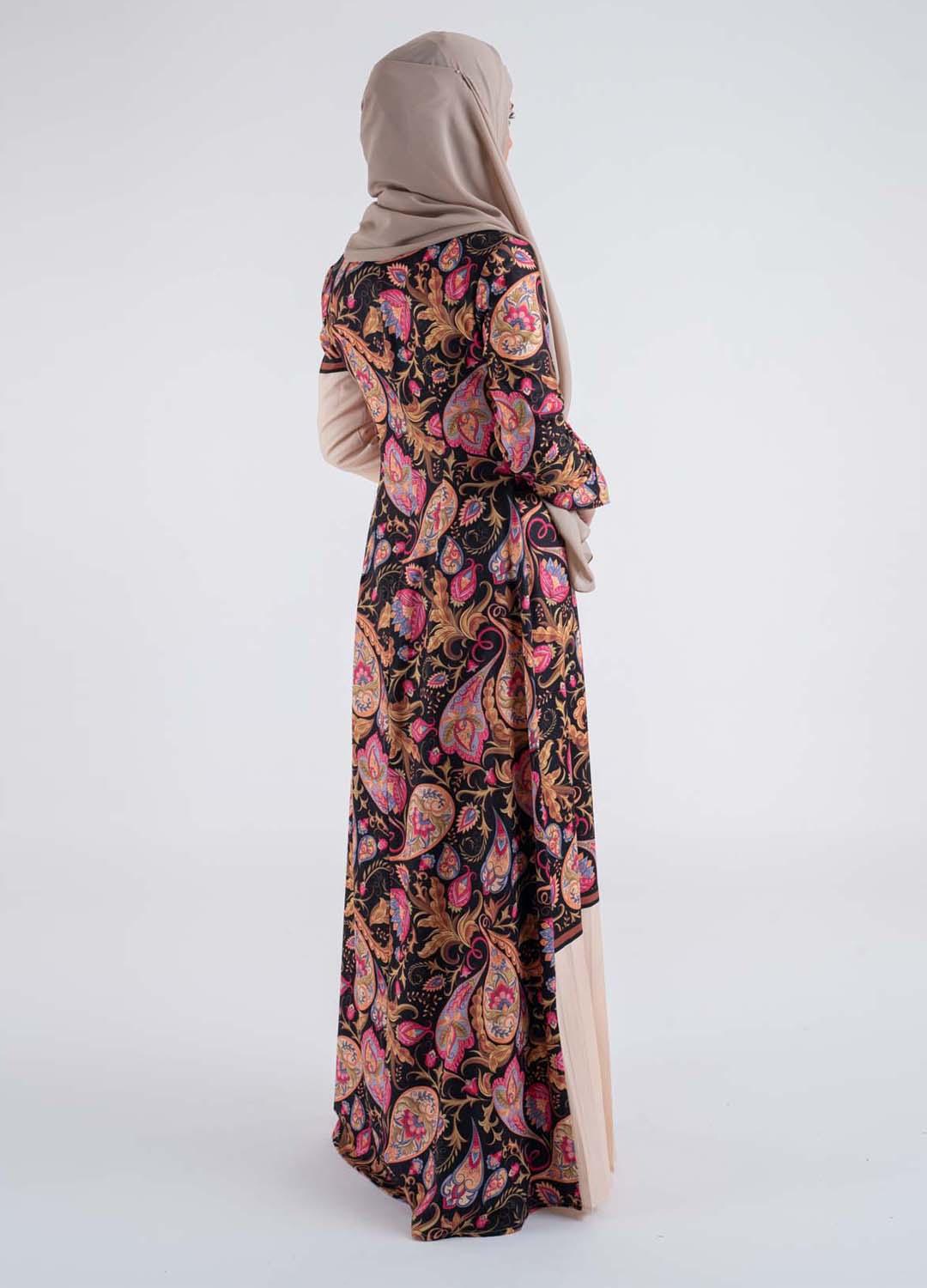 paisley Print dress - Modest Dresses, Abaya, Long Sleeve dress!